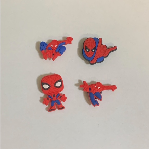 crocs spiderman charm